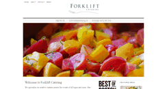 Desktop Screenshot of forkliftcatering.com